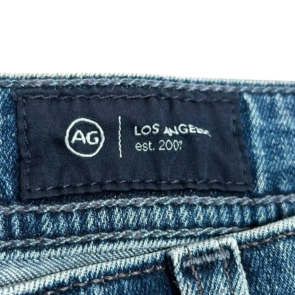 AG Adriano Goldschmied Everett Jeans Mens 32 Japanese Denim Zipline Casual NWT